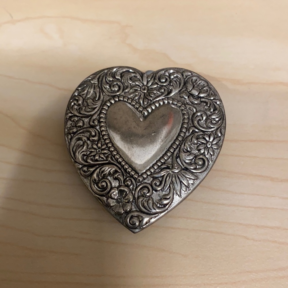 Heart shaped brooch